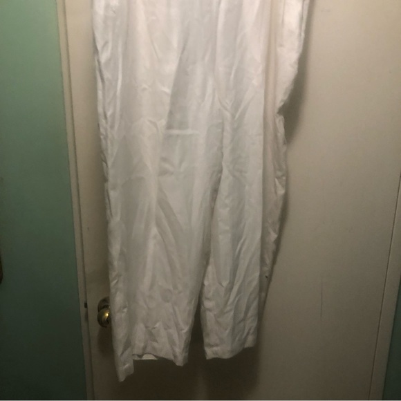 100% Silk white pants, nwt, size - Picture 7 of 11